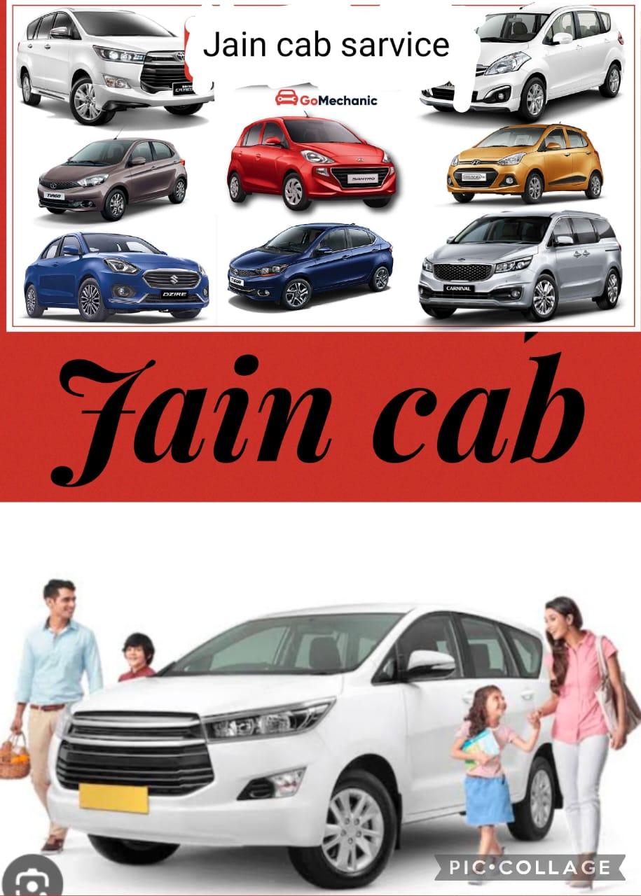 Jain Cab Service fleet collage